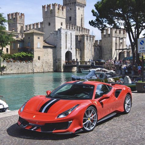 Ferrari 488 Pista, Luxury Lifestyle Aesthetic, New Ferrari, Dual Clutch Transmission, Luxury Car Interior, Gary Vaynerchuk, Ferrari 488, Luxury Wallpaper, Mansions Luxury