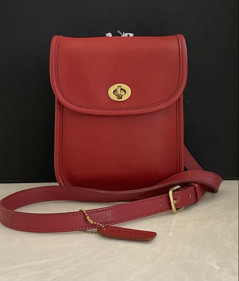 Spring Edit, Red Satchel, Fall Handbags, Pack Bag, Red Crossbody, Vintage Coach Bags, Top Handle Bags, Handbag Heaven, Pretty Bags