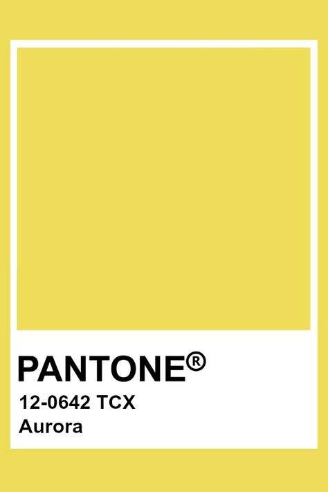 Pantone Aurora Daisy Colour Palette, Pantone Yellow Shades, Pantone Sunflower, Pantone Tcx, Pantone Colours, Yellow Pantone, Pantone Swatches, Pantone Palette, Pantone Colour Palettes