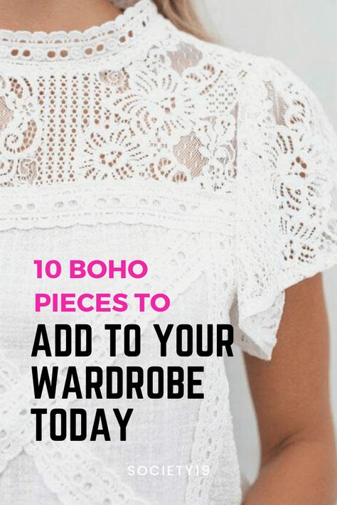 Whether you always dress boho or would just like to add some touches to your outfits, we have a boho piece for you to add to your wardrobe today!   #boho #style Boho Chic Outfits For Women Over 40, Boho Tops Plus Size, Boho Outfits 40s, Everyday Boho Outfits, Boho Fashion For Seniors, Boho Luxe Fashion, Petite Boho Style, Modern Boho Clothing Style, Boho Outfits Over 50 Over 50