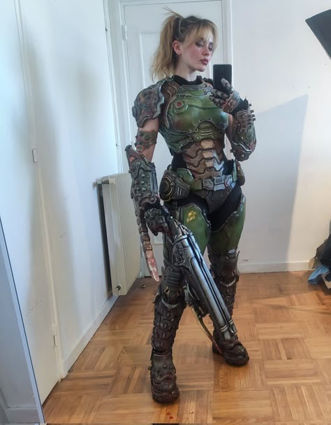 Doom Guy Cosplay, Doom Cosplay, Doom Guy, Doom Art, Doom Slayer, Doom Eternal, Cosplay Armor, My Turn, Best Cosplay