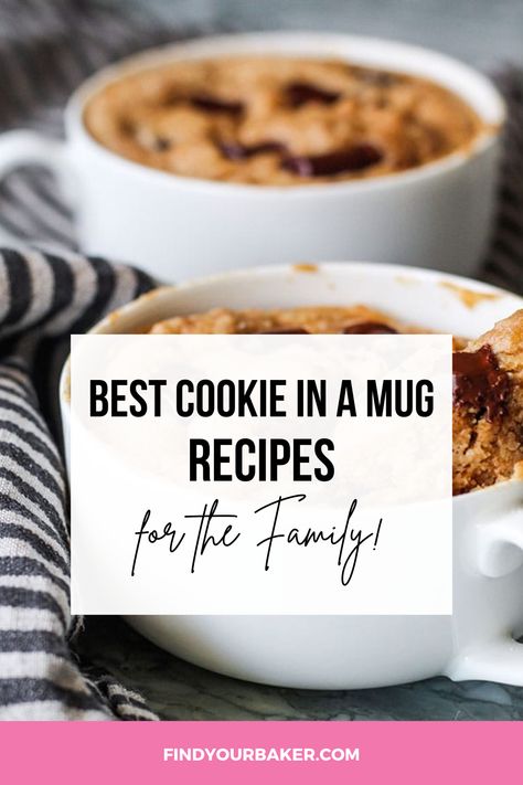 Cookie in a Mug Recipe Easy Cookie Mug Recipe, Cookie In A Mug No Egg, Oatmeal Mug Cookie, 1 Minute Cookie In A Mug, Cookie Mug Recipe, Cookie In A Mug Recipe Microwave No Egg, Microwave Cookie In A Cup No Egg, Mug Cookie Recipe, Cookie In A Mug Recipe