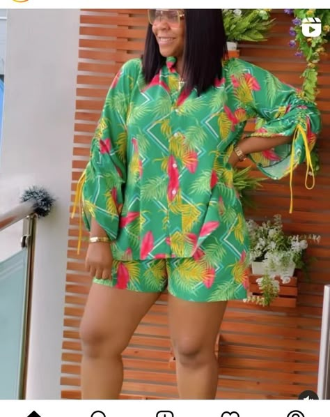 Short Knicker And Top For Ladies, 2pcs Short And Top, Shorts And Tops For Ladies, Short Nicker And Shirt For Ladies, Knicker And Top Styles, Classy Tops For Ladies, Nigeria Beach Outfit For Ladies, Shirt And Trousers Women Classy, 2peice Outfit