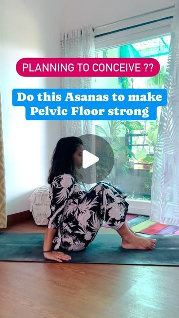 Sneha Mohit Agrawal on Instagram: "The pelvic muscles support the bladder, bowel, and uterus..playing an important role in sexual function and childbirth.. Add this yoga asana in your daily routine & make your fertility journey more strong & healthy..this asanas makes your pelvic organs strong & improves the blood circulation in the reproductive organs.. Pelvic floor exercises are an excellent solution for strengthening these muscles. They can also help improve conditions like urinary incontinence and pelvic organ prolapse. For women experiencing urinary incontinence or pain during sex, pelvic floor exercises are often recommended by medical experts to help resolve these issues, these exercises reduce the frequency and severity of symptoms of pelvic floor prolapse.  Even if you are not exp Yoga For Pelvic Floor, Pelvic Floor Prolapse, Prolapsed Uterus, Bladder Prolapse, Pelvic Muscles, Pelvic Organ Prolapse, To Watch, Pelvic Floor Exercises, Floor Exercises