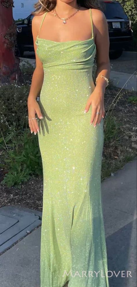 Prom Dresses Mermaid, Mermaid Prom Dress, Stunning Prom Dresses, Custom Prom Dress, Spaghetti Strap Prom Dress, Floor Length Prom Dresses, Dresses Mermaid, Cute Prom Dresses, Prom Dress Inspiration