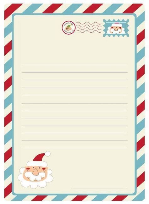 Christmas Letter Template, Christmas Scrapbook Paper, Christmas Balloon Decorations, Christmas Bulletin Board, Writing Paper Printable Stationery, Christmas Writing, Christmas Letter, Merry Christmas Decoration, Christmas Card Crafts