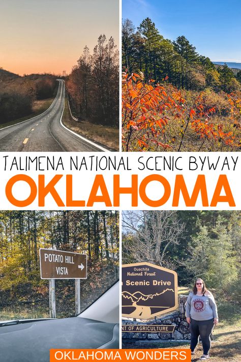 Oklahoma Road Trip, Places In Oklahoma To Visit, Places To Visit In Oklahoma, Talihina Oklahoma, Talimena Scenic Drive, Talimena National Scenic Byway, Gloss Mountain State Park Oklahoma, Edmond Oklahoma, Wichita Mountains Oklahoma