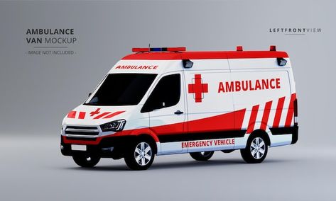 PSD realistic luxury ambulance van car m... | Premium Psd #Freepik #psd #ambulance-mockup #car-mockup #vehicle-mockup #van-mockup Upwork Logo, Sustainable Graphic Design, Ambulance Design, 2d Motion Graphics, Business And Advertising, Car Mockup, Air Port, Vehicle Wrap, Free Psd Files