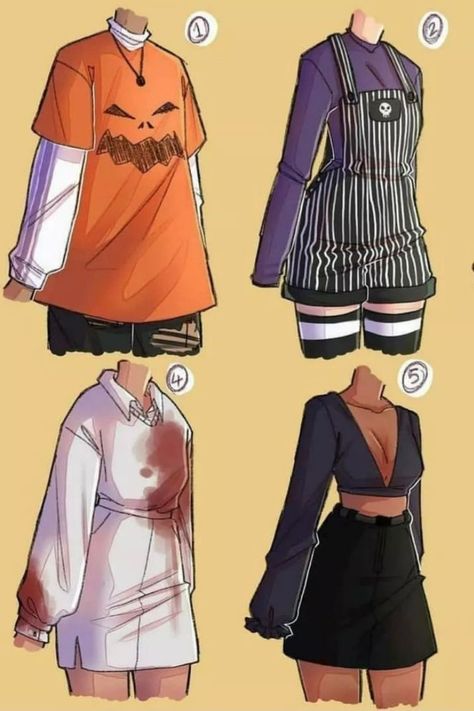 Cartoon Art Outfits, Drawing Outfit Ideas Aesthetic, Art Clothes Ideas Drawing, Outfit Ideas Reference Drawing, Drawing Body Poses With Clothes, Clothing Ideas Sketch, Character In Dress Drawing, Cute Dress Drawing Reference, Alt Drawing Outfits