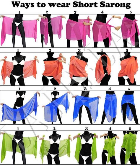 Beach Wrap Skirt, Easy Diy Clothes, Clothes Hacks, Beach Wrap, Hacks Clothes, Summer Scarves, Diy Sewing Clothes, Fashion Hacks Clothes, Refashion Clothes