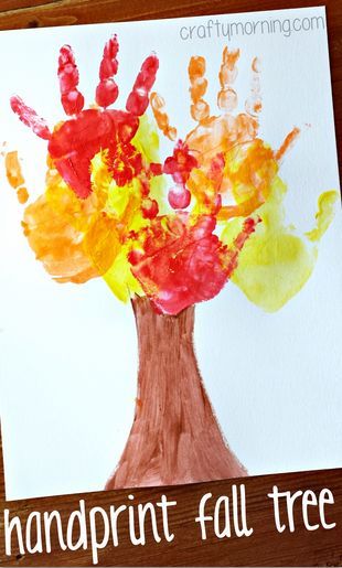 Kids Handprint Fall Tree Craft #Fall craft for kids to make - toddler/preschool approved! | CraftyMorning.com #handprintcrafts #fallcrafts #treecrafts #falltreecrafts #craftsforkids #kidcrafts #diycrafts #funcrafts #easycrafts Fall Tree Craft, Fall Crafts For Toddlers, Crafty Morning, Fun Fall Crafts, Fall Arts And Crafts, Fall Tree, Fall Preschool, Tree Craft, Handprint Crafts