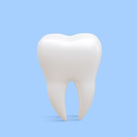 Realistic tooth isoleted on blue backgro... | Premium Vector #Freepik #vector #teeth-3d #tooth-3d #oral #teeth-background Dental Images Pictures, Teeth Background, Teeth Images, Teeth Illustration, Dental Images, Dental Photography, Graphic Design Flyer, Simple Illustration, 3d Logo