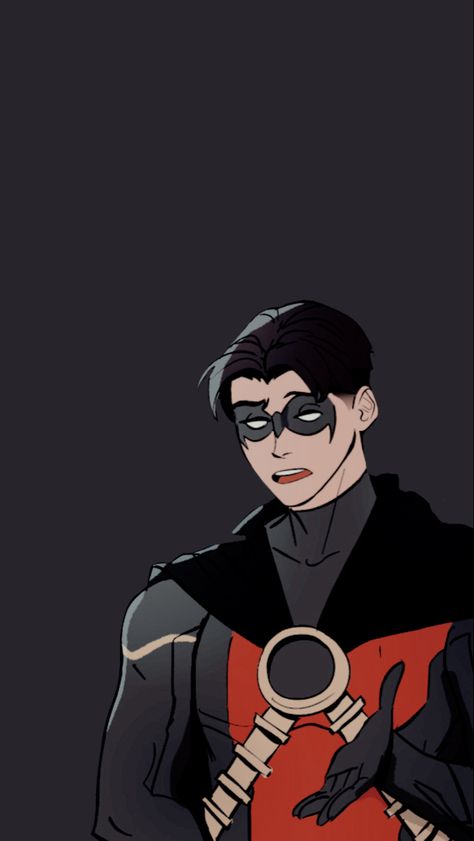 Wayne family adventures Wayne Family Adventures Wallpaper, Tim Drake Wayne Family Adventures, Batfam Art, Wayne Family Adventures, Dc Wallpaper, Titans Dc, Tim Drake Red Robin, Gotham Knights, Wayne Family