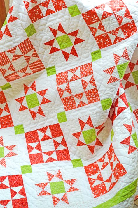 AMERICAN PATCHWORK & QUILTING (APQ): DECEMBER 2024 ISSUE – THE OHIO STAR | Fresh Figs Star Quilts Ideas, All People Quilt, Tree Quilts, American Patchwork And Quilting, Ohio Star, Quilt Magazine, Jellyroll Quilts, Fresh Figs, Tree Quilt