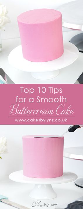 Top Tips for Smooth Buttercream Cakes How To Make Frosting Smooth On A Cake, Easy Way To Ice A Cake, How To Make Buttercream Smooth On A Cake, How To Get Icing Smooth On Cake, How To Make A Cake Smooth, How To Make A Professional Looking Cake, Smooth Buttercream Cake, Smooth Buttercream Wedding Cake, How To Smooth Frosting On A Cake