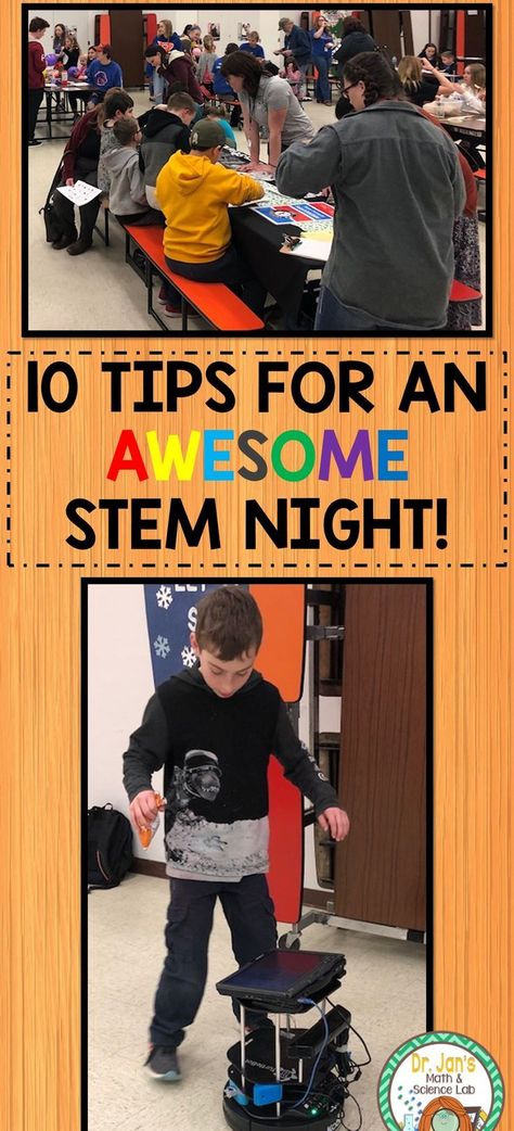 10 Tips for STEM Night Success Stem Night Activities, Stem Night, Stem Elementary, Teacher Products, High School Science, Math And Science, Middle School Classroom, Elementary School Students, Science Resources