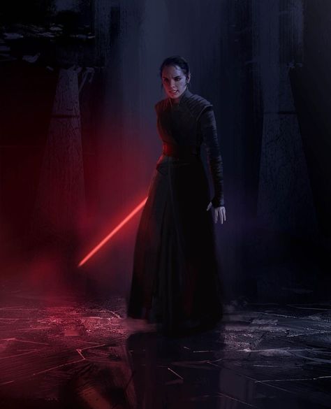 comfort for rey fans on Twitter: "Dark Rey concept art for TROS by Adam Brockbank… " Rey Concept Art, Adam Brockbank, Rey Dark Side, Female Sith, John Bennett, Sith Lords, Star Wars Sequel Trilogy, Star Wars Character, Star Wars Sith