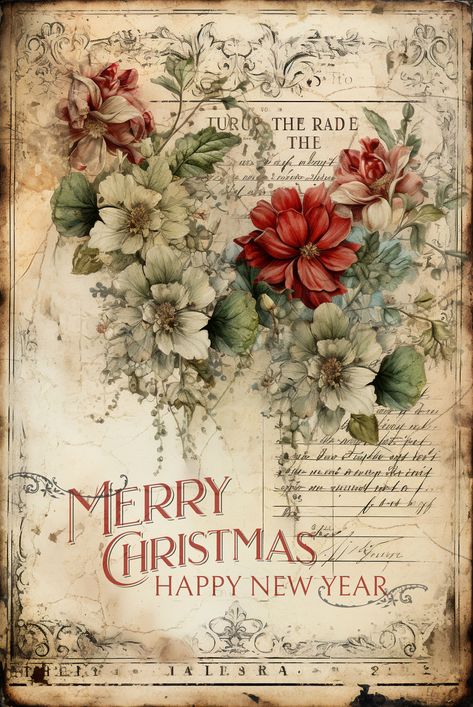 Christmas Decoupage Paper, Christmas Papers Printable Free, Vintage Christmas Cards Printable, Vintage Christmas Images Victorian Free Printable, Christmas Decoupage Printable, Vintage Christmas Prints Free Printable, Vintage Merry Christmas Images, Vintage Christmas Images Printables, Vintage Christmas Images Printables Free