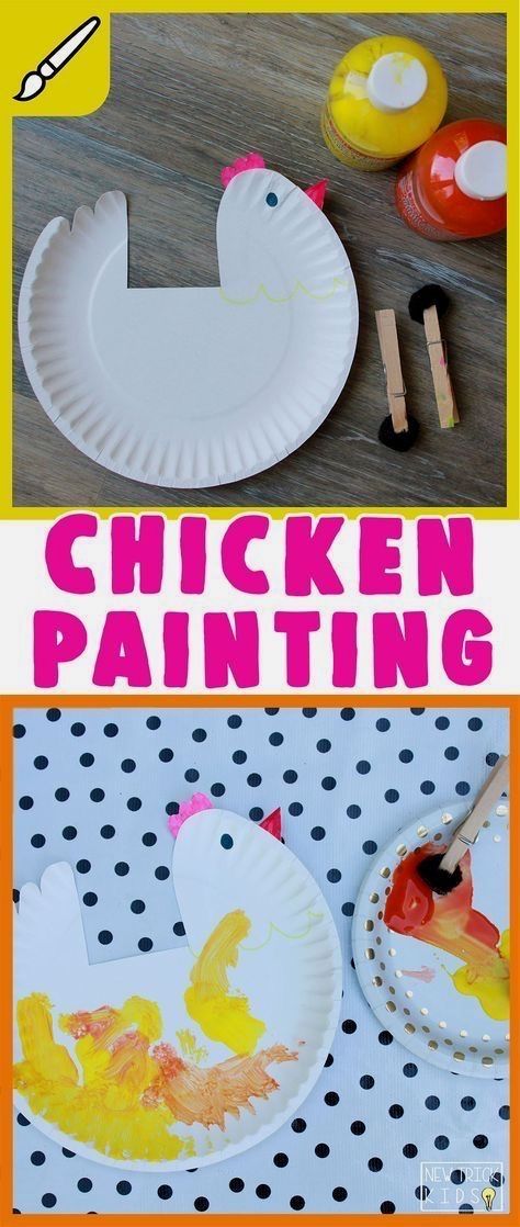 Animal Art For Toddlers, Påskeaktiviteter For Barn, Art For Toddlers, Preschool Farm, Barnyard Theme, Farm Theme Preschool, Plate Painting, Farm Animal Crafts, Farm Unit