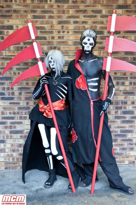 Halloween Parejas, Cosplay Naruto, Anime Makeup, Naruto Cosplay, Anime Inspired Outfits, Fantasias Halloween, Comic Games, Cute Cosplay, Best Cosplay