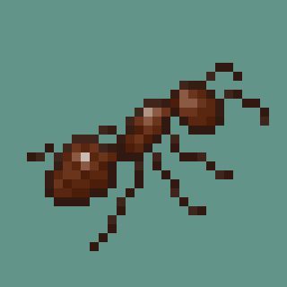 Isopod Pixel Art, Micro Pixel Art, Pixel Art Insect, Insect Perler Bead Patterns, Bug Pixel Art, Pixel Animals, Pixel Art Templates, Pixel Art Games, Minecraft Pixel Art