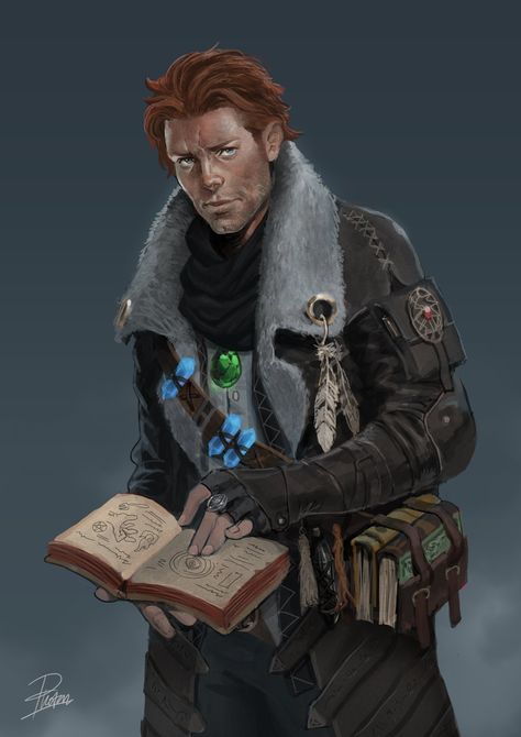 Dirty wizard @PhotonBetamax Order Of Scribes Wizard, Male Wizard Character Design, Wizard Professor, Magic Professor, Dark Wizard, Dark Magic, Fantasy Magic, Dungeons And Dragons Characters, Dnd Art