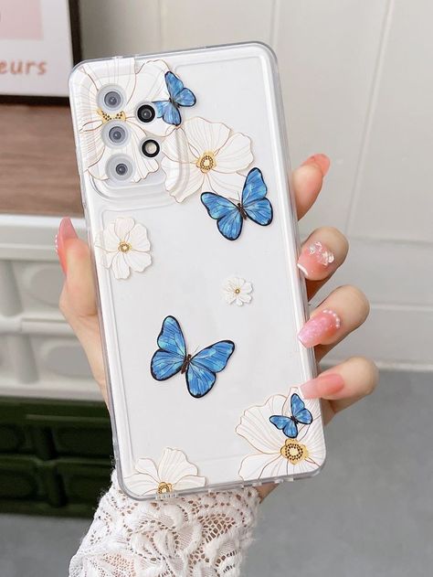 Artsy Phone Cases, Pochette Portable, Diy Phone Case Design, Butterfly Phone Case, Capas Samsung, Creative Iphone Case, Stylish Iphone Cases, Beautiful Phone Cases, Pretty Iphone Cases