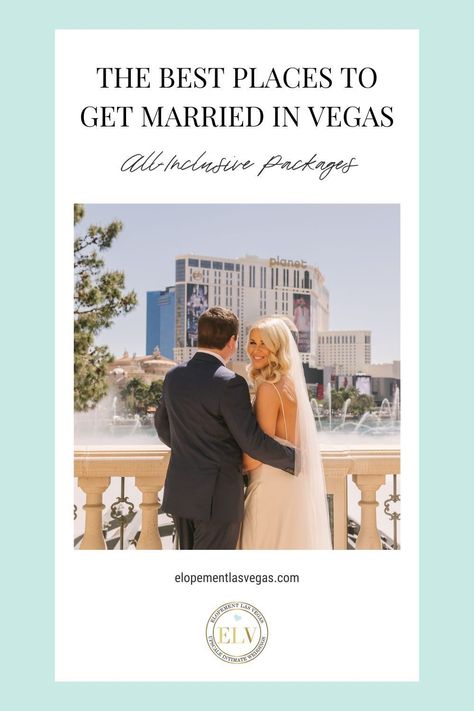 Struggling to find the best places to get married in Vegas? Discover our favorite on-the-strip and off-the-strip locations for weddings and elopements. Head over to the blog post to know more! Simple Wedding Planning Checklist, Wedding Cost Checklist, Wedding Preparation Checklist, Best Places To Get Married, How To Get Married, Quick Wedding, Married In Vegas, Wedding Day Tips, Tiny Wedding