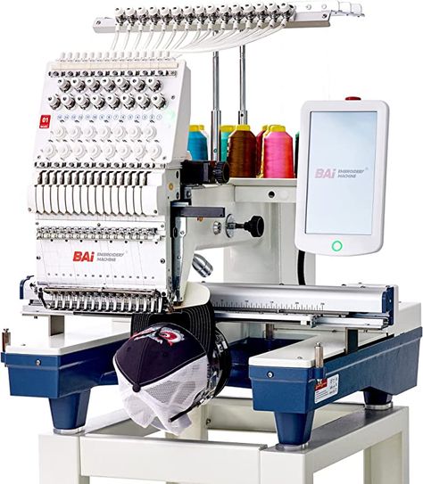 Hat Embroidery Machine, Embroidery Machine Reviews, Business Warehouse, Tajima Embroidery Machine, Computer Embroidery Machine, Big Embroidery, Small Business Office, Best Embroidery Machine, Home Embroidery Machine