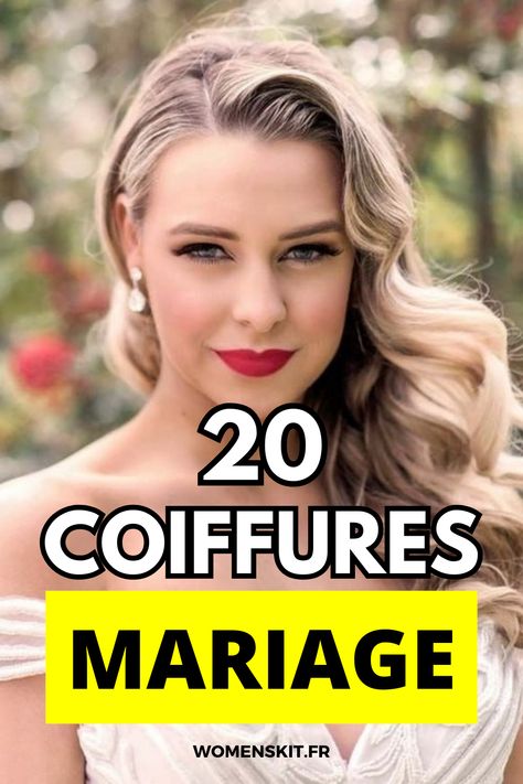 coiffure de mariage