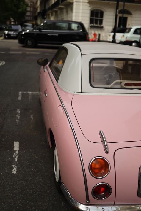 Figaro Car, Fair Recipes, Nissan Figaro, Cartoon Wallpaper Hd, Car Wallpaper, Pink Car, Street Furniture, Diy Tutorials, Strong Relationship