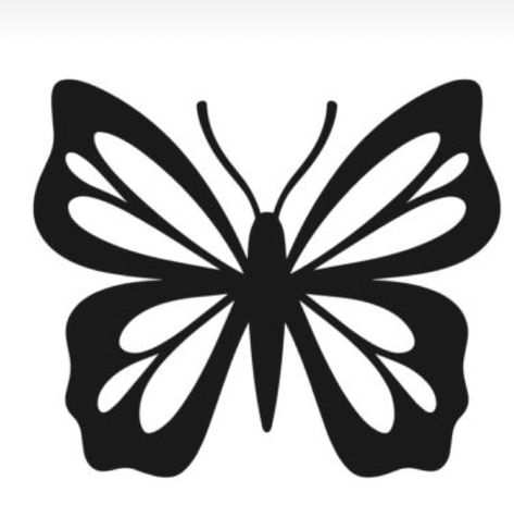 Free Butterfly Svg, Silhouette Butterfly, Butterfly Silhouette, Butterfly Stencil, Idee Cricut, Butterfly Svg, Butterfly Template, Butterflies Svg, Paper Flower Template