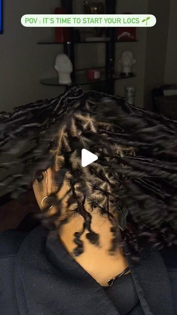 NiNi 🧚🏼 on Instagram: "Let’s just take a moment and appreciate the slow motion.   I am in lovveeee 😍😍 I mean from the texture to the parts I’m all in!!   Service : coil Starter locs (short hair)   We went with smedium triangle parts and we have noooo regrets!   Y’all keeping up with her loc journey to ? Might as welllll follow me for all updates" Starter Locs Curly Hair, Starter Locs On Curly Hair, Starter Locs Triangle Parts, Triangle Locs, Starter Locs Coils Vs Twists, Triangle Parts Locs, Triangle Part Locs, Starter Locs With Curly Ends, Locs Short Hair