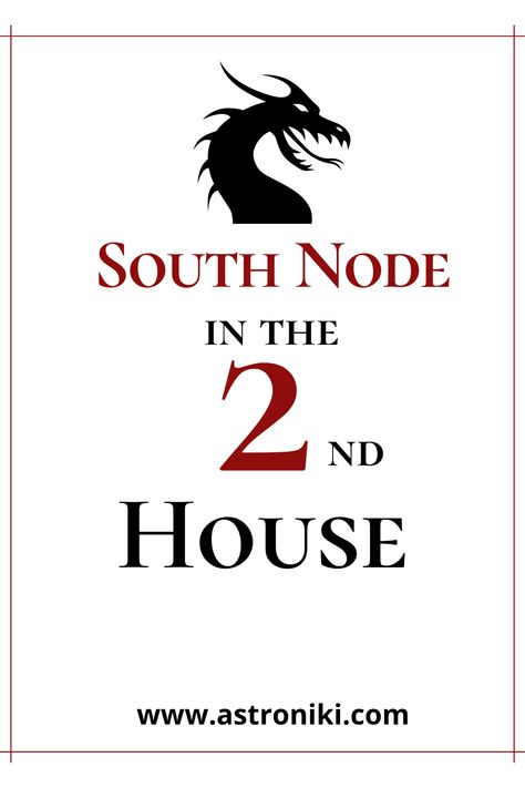 this article is all about the meaning of the south node in the 2nd house in the horoscope. Ketu in 2nd house money, finances, wealth, marriage and more! House Astrology, South Node, North Node, Burning Desire, Natal Charts, Self Made, Birth Chart, The Meaning, How To Get Rich