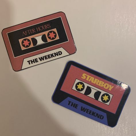 Starboy and After Hours The Weeknd Painting Canvases Easy, Drawing The Weeknd, The Weeknd Drawing Easy, The Weeknd Pink, The Weekend Painting, The Weeknd Drawing, Jewelry Stickers, Pretty Stickers, The Weeknd Albums