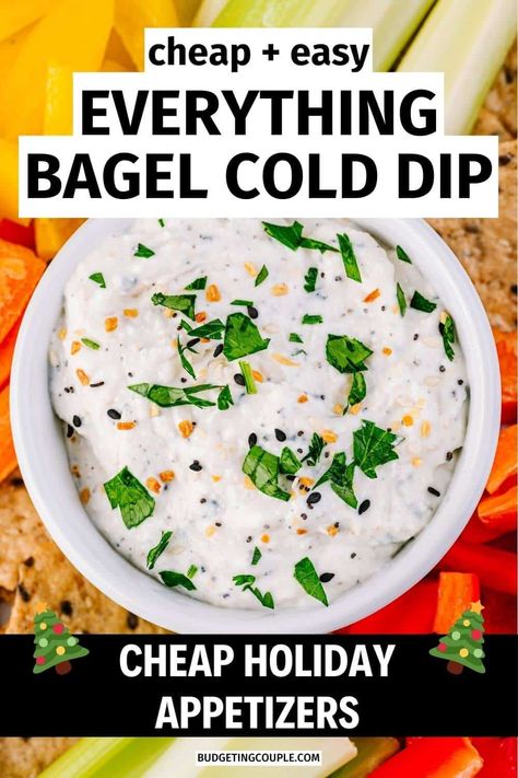 Hosting a festive gathering? These finger foods for Christmas potluck are just what you need like this Everything Bagel Cold Dip! From appetizers for party easy finger foods Christmas to quick finger food appetizers, you’ll find plenty of delicious ideas. Serve up these holiday appetizers finger foods with ease using simple finger foods appetizer recipes holiday guests will love! White Appetizers, Finger Foods Christmas, Finger Foods For Christmas, Foods For Christmas, Simple Finger Foods, Finger Foods Appetizer Recipes, Appetizers For Party Easy, Cheap Finger Foods, Appetizer For Christmas