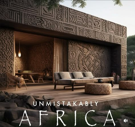 Luxury Nigerian Homes, Ghana Interior Design, Nigerian Interior Design, Africa Moodboard, African Decor Living Room, Boho Decor Ideas, African Interior Design, African House, African Interior