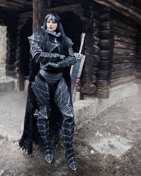 Knight Armor Cosplay, Skirt Armor, Berserk Armor, Berserker Tattoo, Armadura Cosplay, Guts Berserk, Armor Cosplay, Top Cosplay, 얼굴 그리기