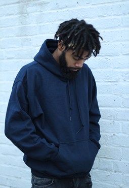 Plain Retro Fit Navy Blue Hoodie  www.blvck.clothing Navy Blue Hoodie Outfit, Blue Hoodie Outfit, Prom Outfits For Guys, Blue Hoodie Men, Hoodie Outfit Men, Navy Blue Hoodie, Outfits Hombre, Retro Fits, Men's Hoodies