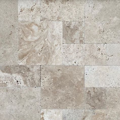 Travertine Splashback, Travertine Texture Tile, Outdoor Tiles Texture, French Floor Tiles, French Pattern Travertine, Wall Tile Texture, Stone Wall Texture, Materials Board Interior Design, Outdoor Tile