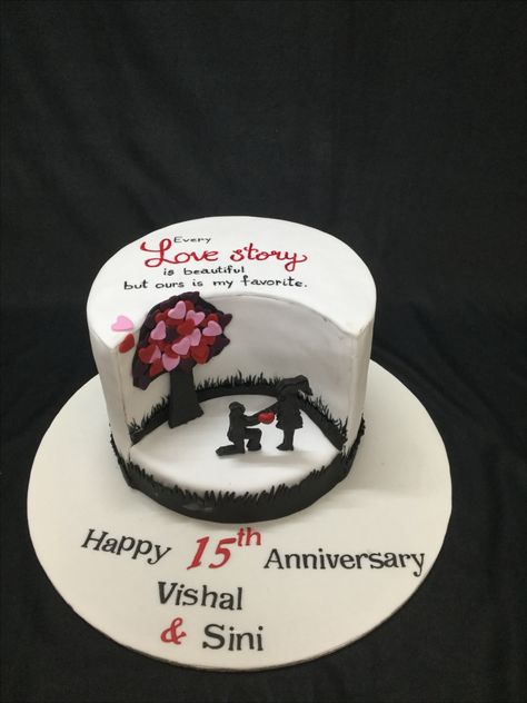 Wife Birthday Cake Design, 1 Month Anniversary Cake, 1st Wedding Anniversary Cake Designs, 1st Anniversary Cake Designs, Wedding Anniversary Cake Ideas Unique, 6months Anniversary, Anniversary Cake For Parents, 1st Wedding Anniversary Cake, Latest Anniversary Cake Designs