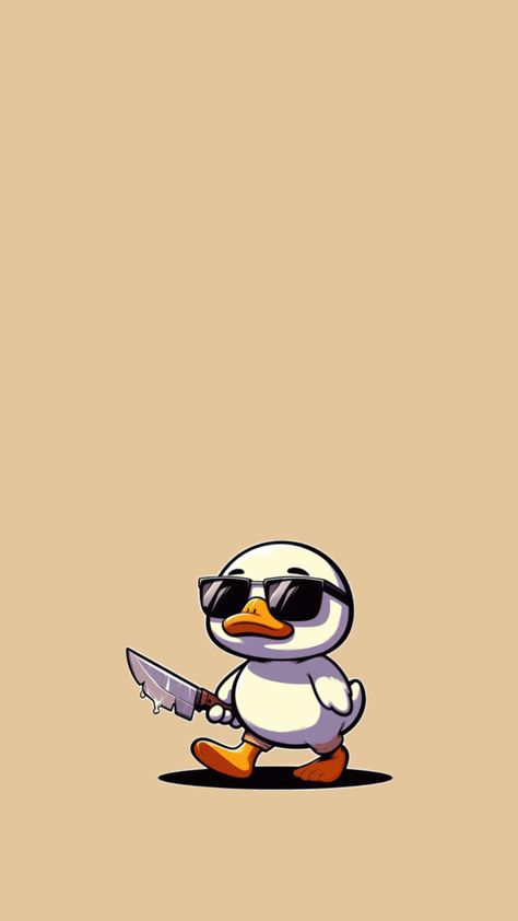 Nothing worthy cringe Duck With Knife, ? Logo