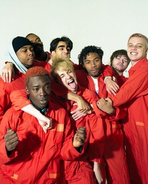 and the rest of BROCKHAMPTON as THEMSELVES Brockhampton Aesthetic, Brock Hampton, Hampton Aesthetic, Matt Champion, Hamptons Aesthetic, Kevin Abstract, Artist Aesthetic, Dove Cameron, Playing Video Games