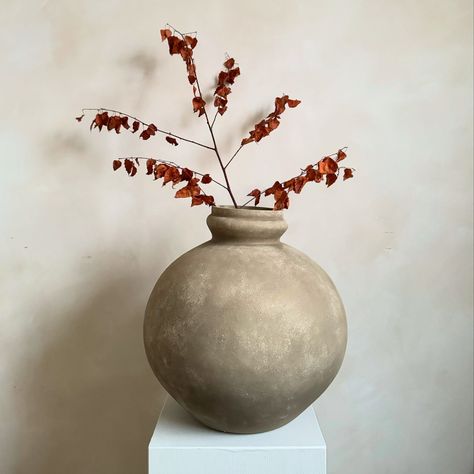 🎃 October drop now live 🥂 A large round vase and some autumnal stems steal my heart in an instant 😍🍁 By popular demand I have added the mini autumnal shelfie arts too … find them under “original art” 🍂 #newdrop #newpieces #newin #wabisabi #homeware #oneofakind Cycling Technique, Beige Color Palette, Rustic Vase, Round Vase, Commission Art, Perfectly Imperfect, Wabi Sabi, Beige Color, Colour Palette