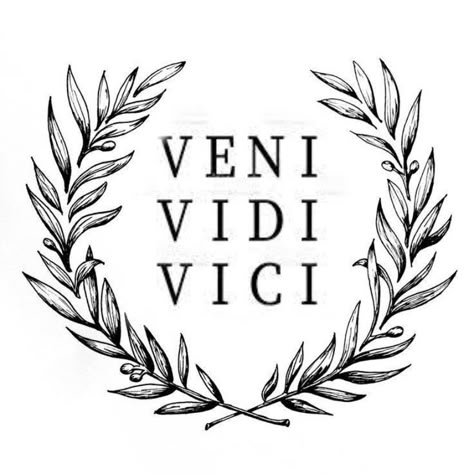 Veni Vidi Vici Tattoo, Someday Tattoo, Small Tattoos For Guys, Small Tattoos, Tattoos For Guys, Tatting, Tattoo Designs, Tattoos, Pins