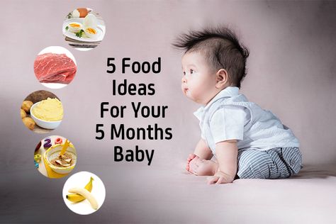 5 Months Baby Food...Unless your baby has medical conditions that require specific diet, offering solid foods is suitable at the start of the fifth month. Do not expect your darling to lick clean her bowl right away! Using the right type of feeding accessories is also important. Baby Food 5 Months, 3 Month Feeding Amount, Baby Food Ideas 6 Months Starting Solids Chart, Foods To Introduce To 6 Month Old, Baby Food 9-12 Months Meal Ideas, Making Baby Food 4-6 Months, Baby Food Allergies, Baby Meal Plan, 5 Month Baby