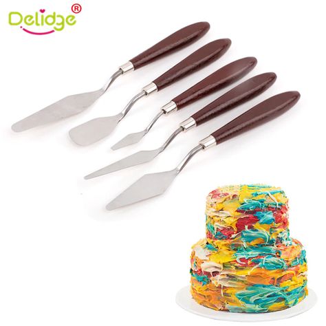 Save $14 off our 5 piece stainless steel spatula set Cake Nozzles, Cupcake Piping, Fondant Wedding Cakes, Tool Cake, Baking Pastry, Spatula Set, Baking Cakes Decoration, Pottery Sculpture, Baking And Pastry