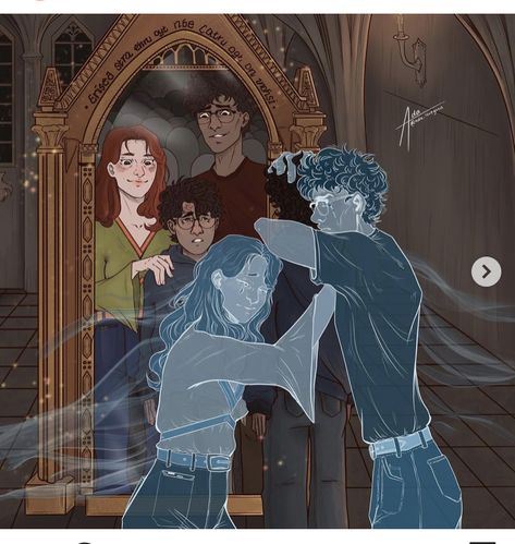 Mirror Of Erised Fan Art, The Mirror Of Erised, Harry Potter Fanart, Mirror Of Erised, Hp Fanart, Harry Potter Illustrations, Lily Potter, Harry Potter Artwork, Images Harry Potter