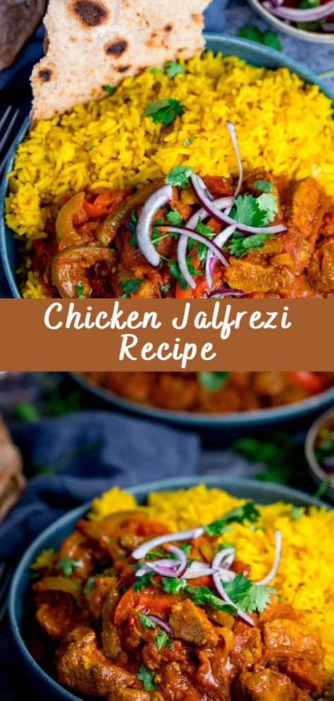 Chicken Jalfrezi Recipe Chicken Jalfrezi is a beloved and flavorful dish that originates from the Indian subcontinent. This dish is known for its vibrant and spicy flavors, making it a favorite among those who appreciate a bit of heat in their meals. With tender pieces of chicken and a medley of colorful vegetables, Chicken Jalfrezi […] The post Chicken Jalfrezi Recipe appeared first on Cheff Recipes. Chicken Jafreezi, Chicken Jalfrezi Recipe Pakistani, Jalfrezi Chicken, Chicken Jalfrezi Recipe, Jalfrezi Recipe, Chicken Jalfrezi, Fakeaway Recipes, Masala Sauce, Indian Subcontinent