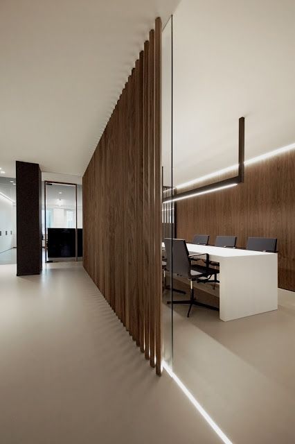 Office Hallway Design, Conference Room Door Design, Timber Office Interior, Office Fitout, Luxury Office Partition, Wooden Glass Partition Design Office, Corporate Office Glass Partition, Law Office Design, Cubicle Design